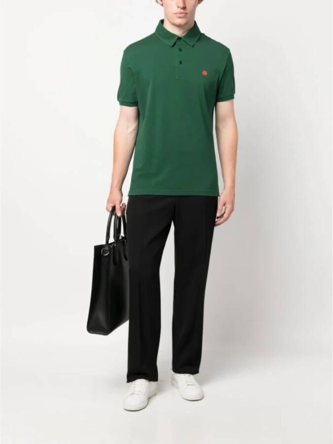 ETRO Polo Shirt Groen Heren