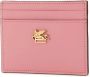 ETRO Roze Leren Kaarthouder 10 5 cm x 8 cm Pink Dames - Thumbnail 2