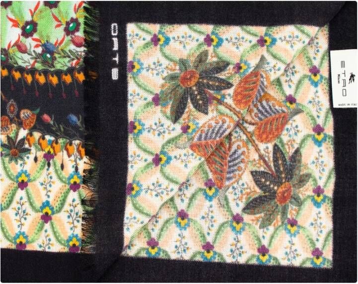 ETRO Scarves Groen Dames