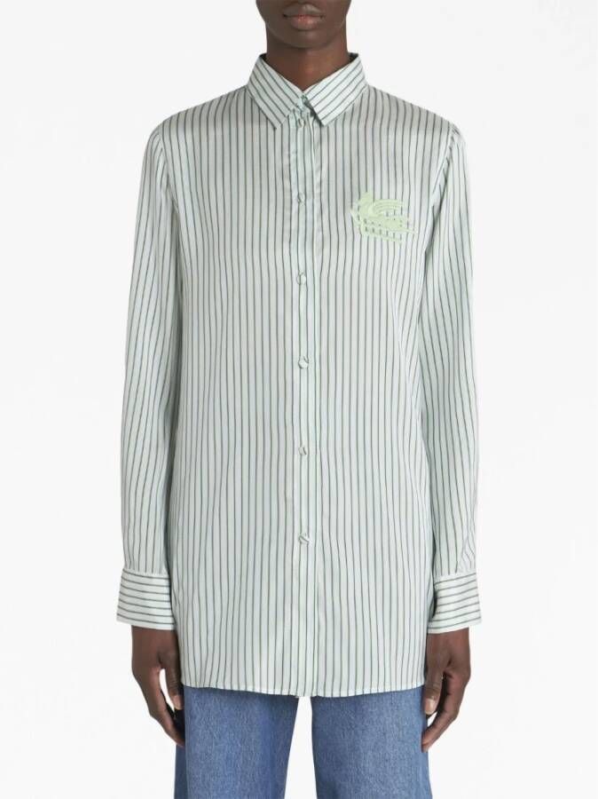 ETRO Shirts Groen Dames