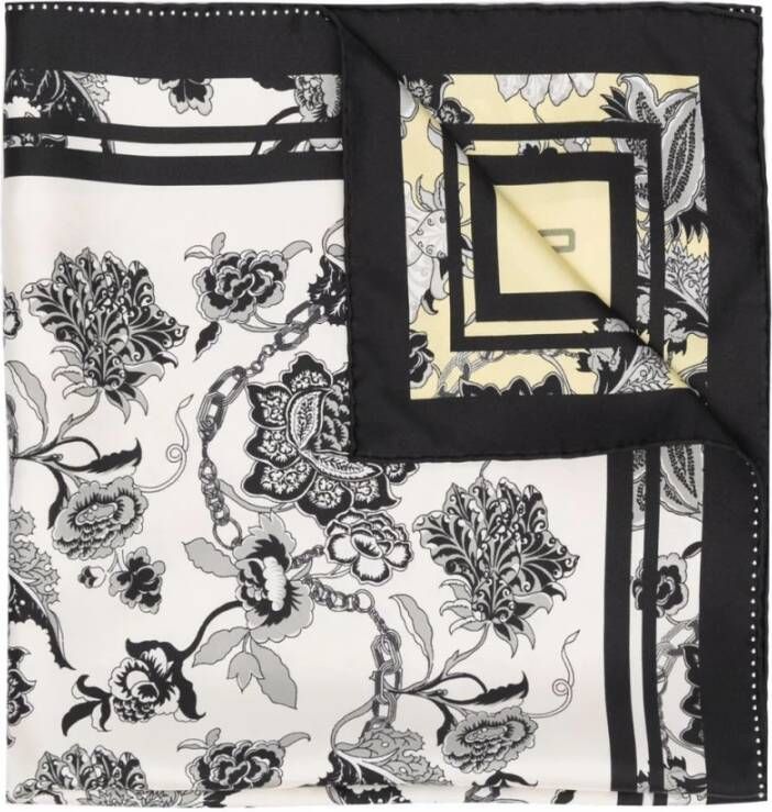 ETRO Silky Scarves Wit Dames