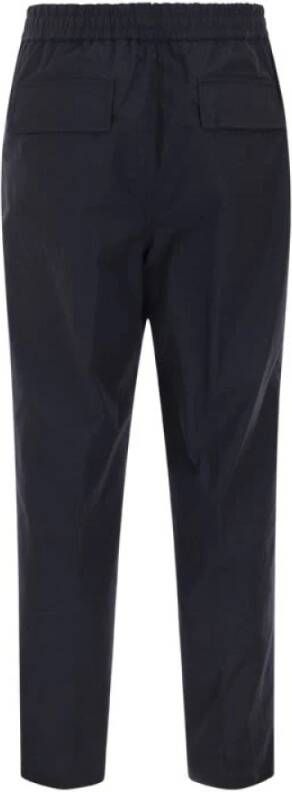 ETRO Slim-fit Trousers Blauw Heren
