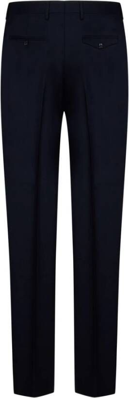 ETRO Slim-fit Trousers Blauw Heren