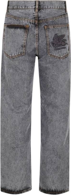 ETRO Stijlvolle 0002 Jeans Grijs Heren