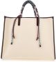 ETRO Beige Katoenen Handtas met Gevlochten Handvatten Beige Dames - Thumbnail 2