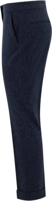ETRO Trousers Blauw Dames