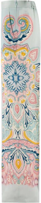 ETRO Brede broek Blauw Dames