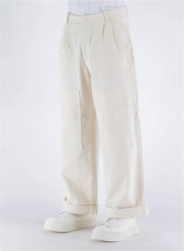 ETRO Wide Trousers Wit Heren