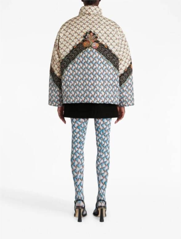 ETRO Winter Jackets Beige Dames