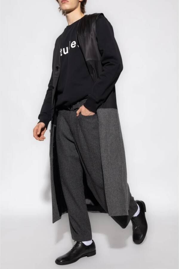Études Sweatshirt met logo Zwart Heren