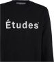 Études Zwarte Sweatshirt met Bedrukt Logo Zwart Heren - Thumbnail 2