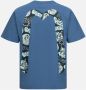 Evisu T-Shirts Blauw Heren - Thumbnail 2