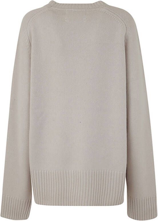 Extreme Cashmere N236 mama roundneck oversized pullover Grijs Dames