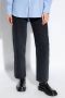 Eytys Geborduurde Logo Mid-Rise Jeans Black Heren - Thumbnail 2