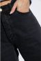 Eytys Geborduurde Logo Mid-Rise Jeans Black Heren - Thumbnail 4