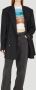 Eytys Milo met dubbele rijstige blazer Blauw Dames - Thumbnail 2