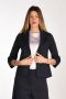 Fabiana Filippi Blazers Blauw Dames - Thumbnail 3