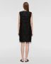 Fabiana Filippi Glinsterende franje mini-jurk Zwart Dames - Thumbnail 2