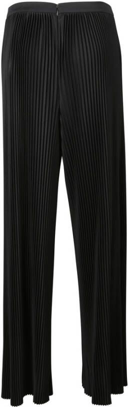 Fabiana Filippi Hoge taille geplooide broek Zwart Dames
