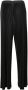 Fabiana Filippi Hoge taille geplooide broek Zwart Dames - Thumbnail 2