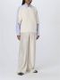 Fabiana Filippi Intarsia Broek Beige Dames - Thumbnail 2