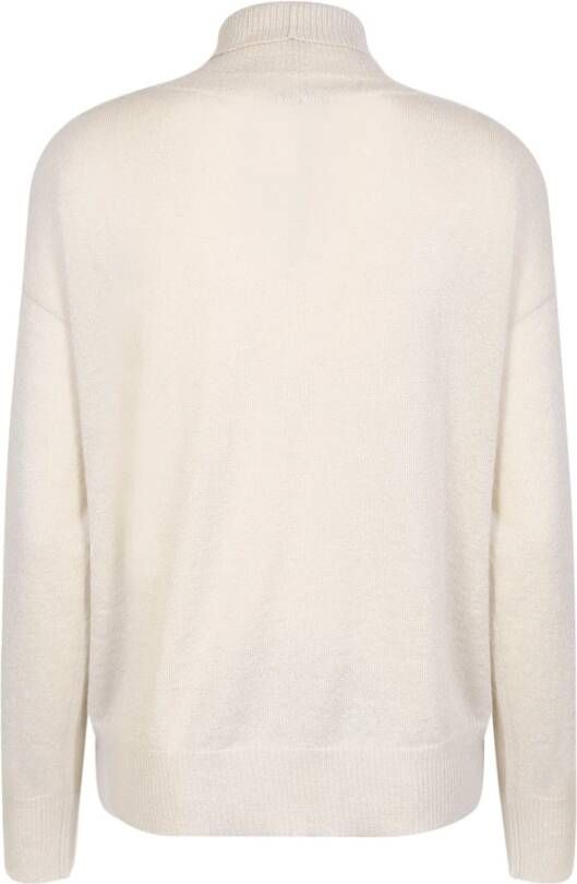 Fabiana Filippi Gezellige witte coltrui Beige Dames