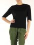 Fabiana Filippi Trui met ronde hals Zwart Dames - Thumbnail 2