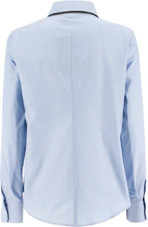 Fabiana Filippi Shirts Blauw Dames