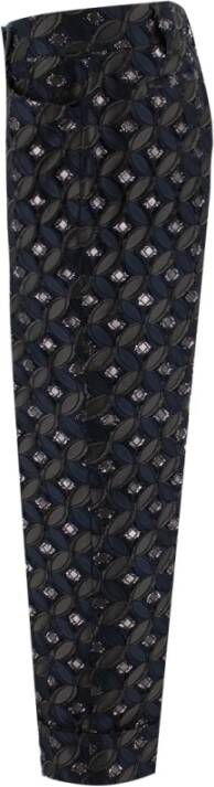 Fabiana Filippi Slim-fit Trousers Blauw Dames