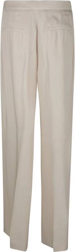 Fabiana Filippi Rechte Broek Beige Dames