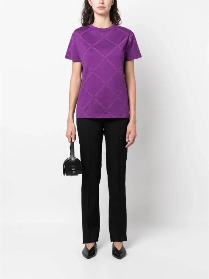 Fabiana Filippi T-Shirts Paars Dames
