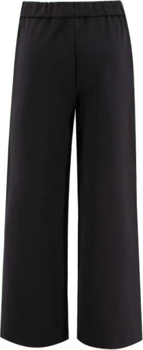 Fabiana Filippi Wide Trousers Zwart Dames