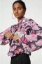 Fabienne Chapot blouse Bibi met all over print en ruches roze - Thumbnail 10