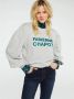 Fabienne Chapot sweater Flo van biologisch katoen grijs - Thumbnail 3