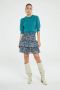 Fabienne Chapot Mary Skirt Blauw Dames - Thumbnail 2