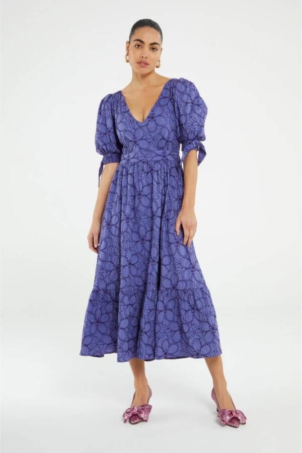 Fabienne Chapot Odette Dress Paars Dames