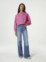 Fabienne Chapot high waist wide leg jeans Thea medium blue denim - Thumbnail 3