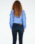 Fabienne Chapot Blauwe top met lange ballonmouwen Blue Dames - Thumbnail 7