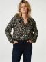 Fabienne Chapot blouse Sunrise met all over print zwart wit - Thumbnail 8