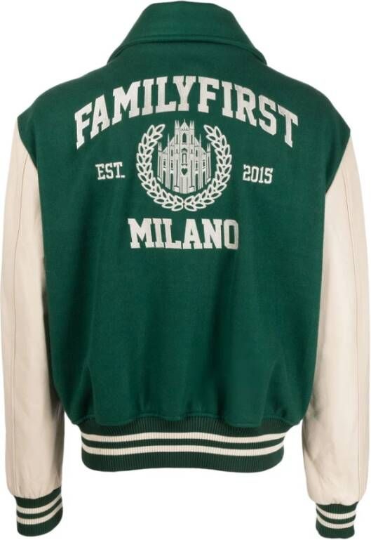 Family First Bomber Jackets Groen Heren