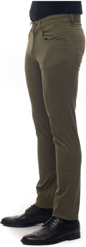 Fay Slim-fit broek Groen Heren