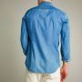 Fay Casual overhemd Blauw Heren - Thumbnail 2