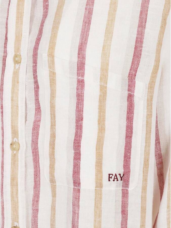 Fay Casual Shirts Roze Dames