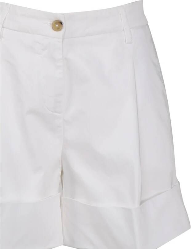 Fay Casual Shorts Wit Dames