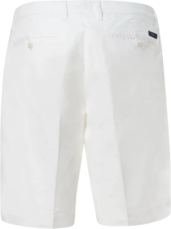 Fay Casual korte broek Wit Heren