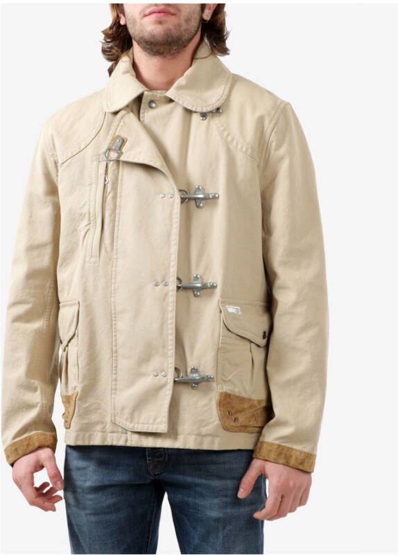 Fay Lichte jas Beige Heren