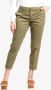 Fay Cropped Trousers Groen Dames - Thumbnail 2