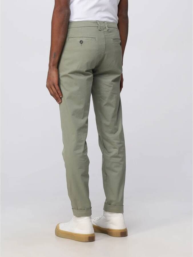 Fay Cropped Trousers Groen Heren