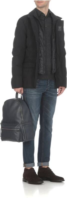 Fay Down Jackets Blauw Heren