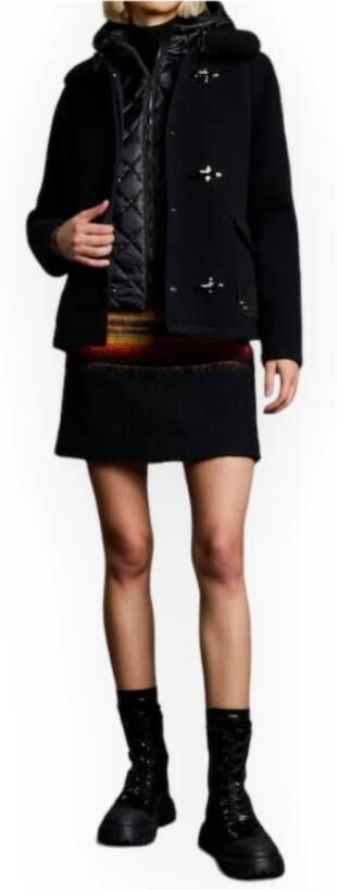 Fay Faux Fur & Shearling Jackets Zwart Dames